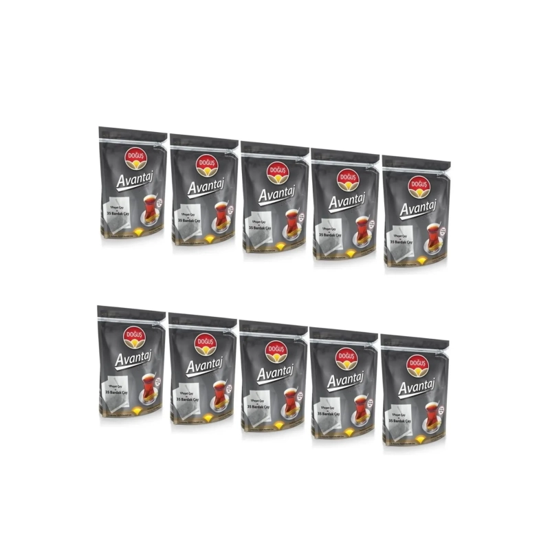 Doğuş Avantaj Demlik Poşet &Ccedil;ay 35 x 30 Gr X 10 Adet