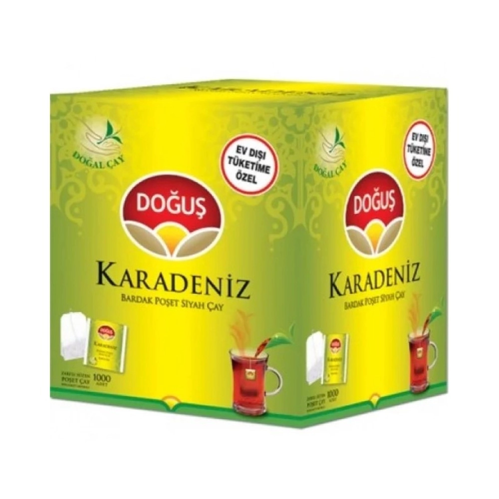 Doğuş Karadeniz Bardak Poşet &Ccedil;ay 1000 Adet X 2 Gr