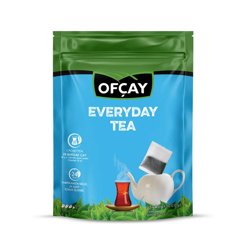 Of &Ccedil;ay Everday Tea 25 X 40 Gr Demlik Poşet