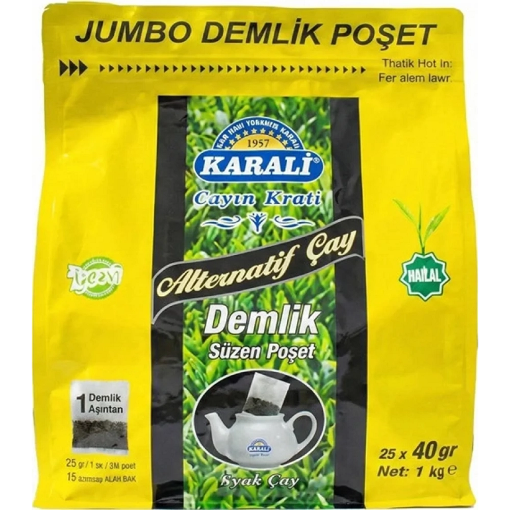 Karali Alternatif Demlik Poşet 1000 Gr