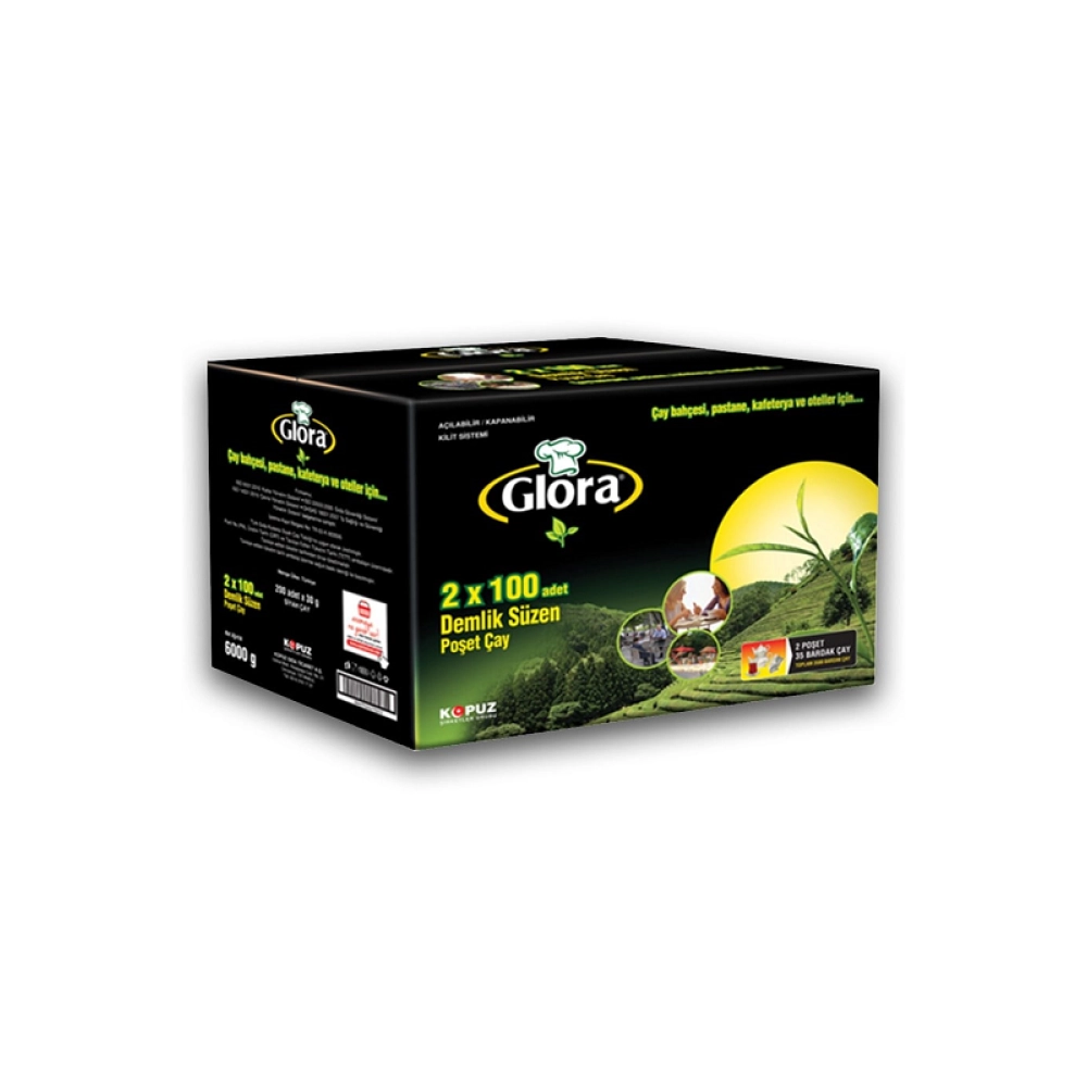 Vega Glora Demlik Poset 6 Kg 200 X 30 Gr 